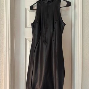 Elegant Black Sleeveless Dress